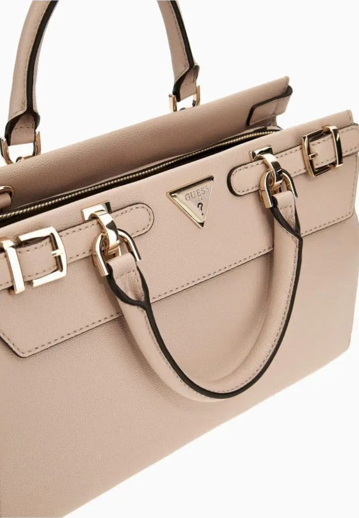 Borsa a tracolla Guess Eco Ali Luxury Satch Almond