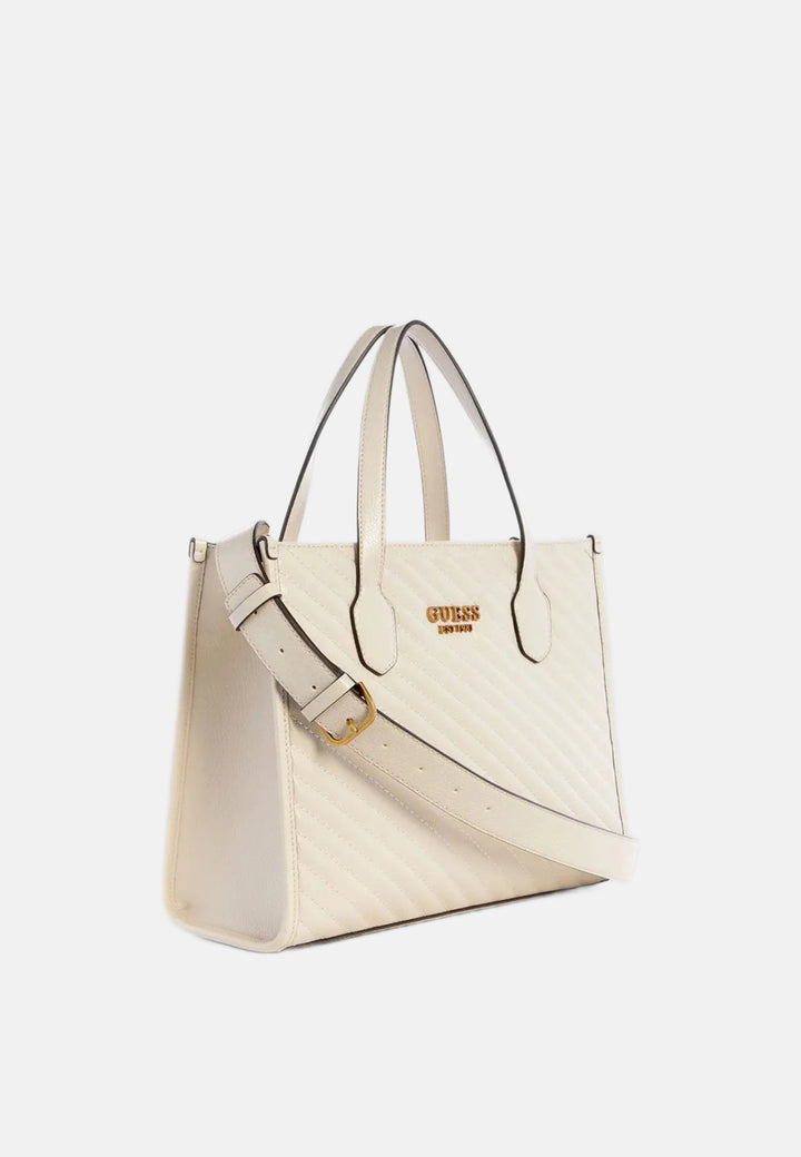 Mala Tote Guess Silvana 2 Comp Tote Bone