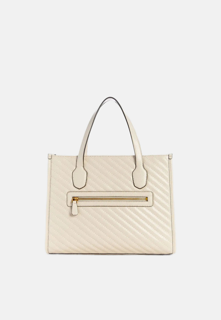 Mala Tote Guess Silvana 2 Comp Tote Bone