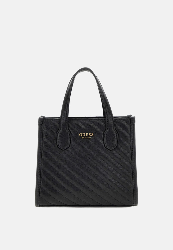Mala Tote Guess Silvana 2 Comp Preta