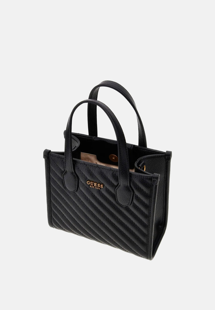 Mala Tote Guess Silvana 2 Comp Preta