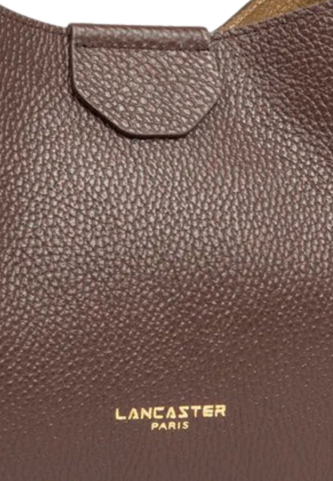 Lancaster Handtasche Aimantée M Ida Double Braun