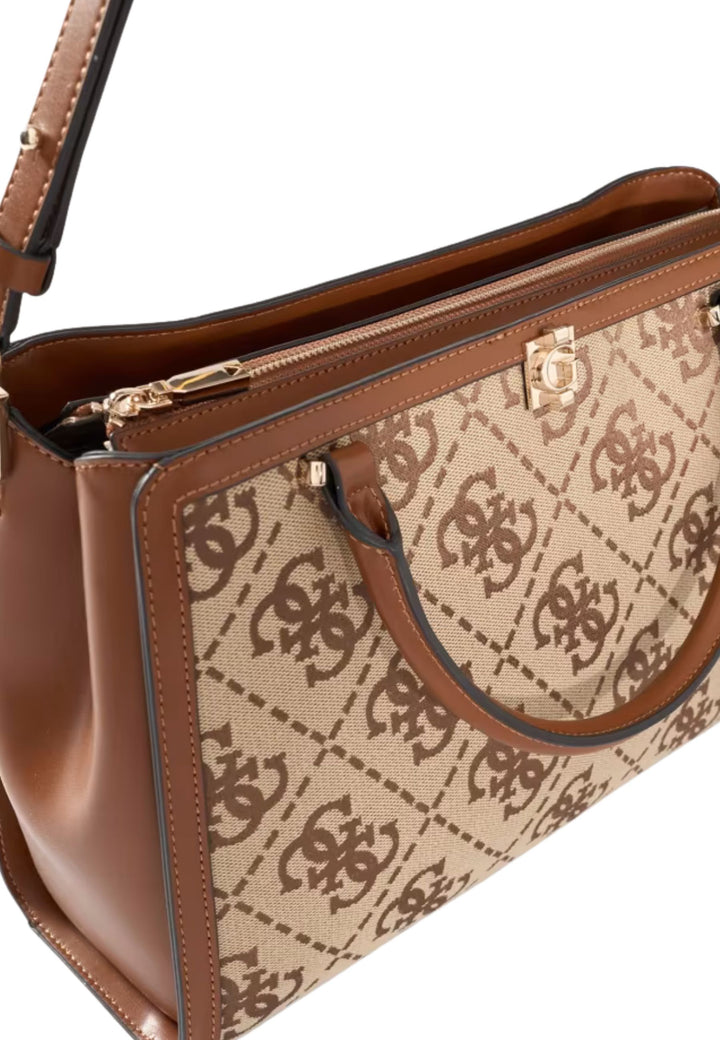 Guess Käekott Audrey Monogramme Latte Logo