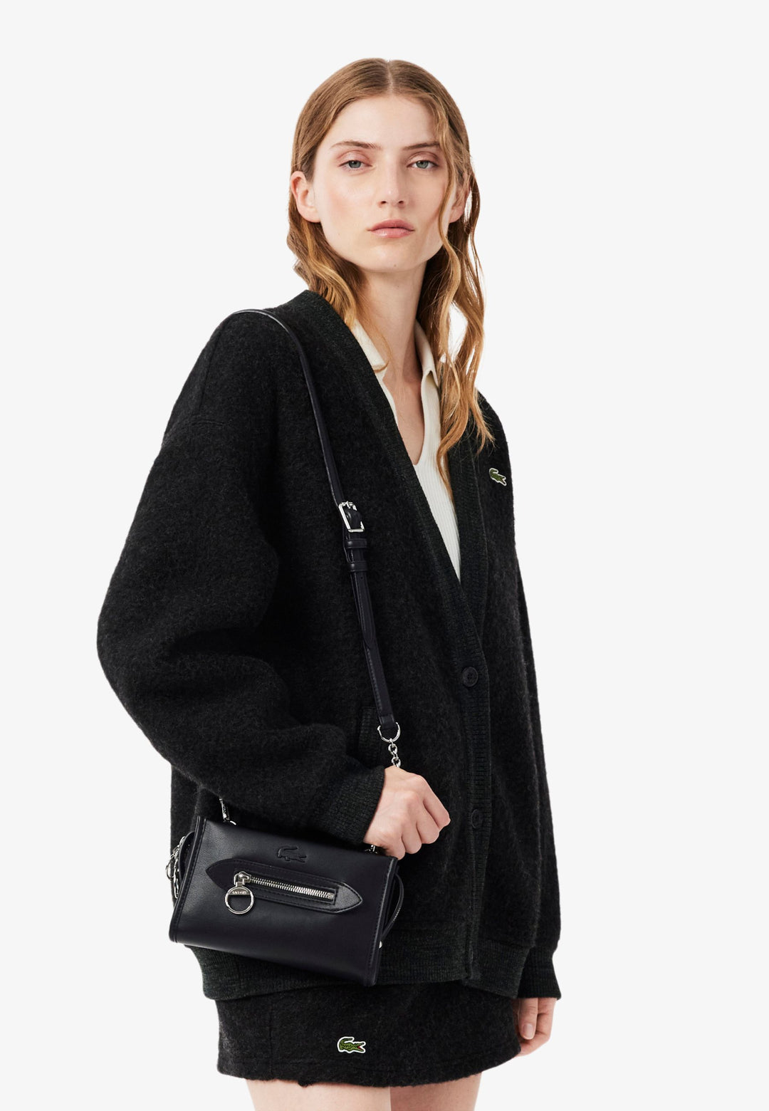 Lacoste Mini-Umhängetasche Damen Celys Schwarz