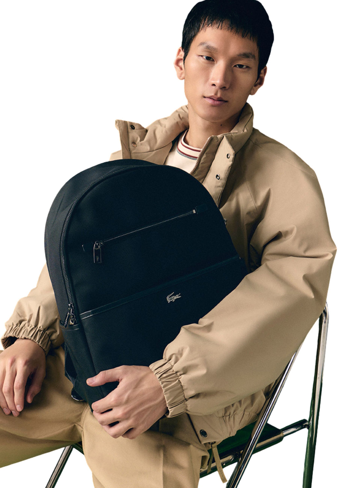 Lacoste Batoh Lacoste Everyday Pánsky NH5160EY Čierny
