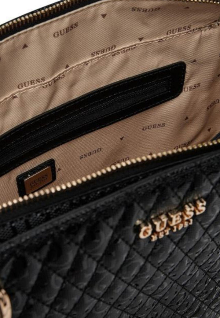 Torba na ramię Guess Betula Satchel Black