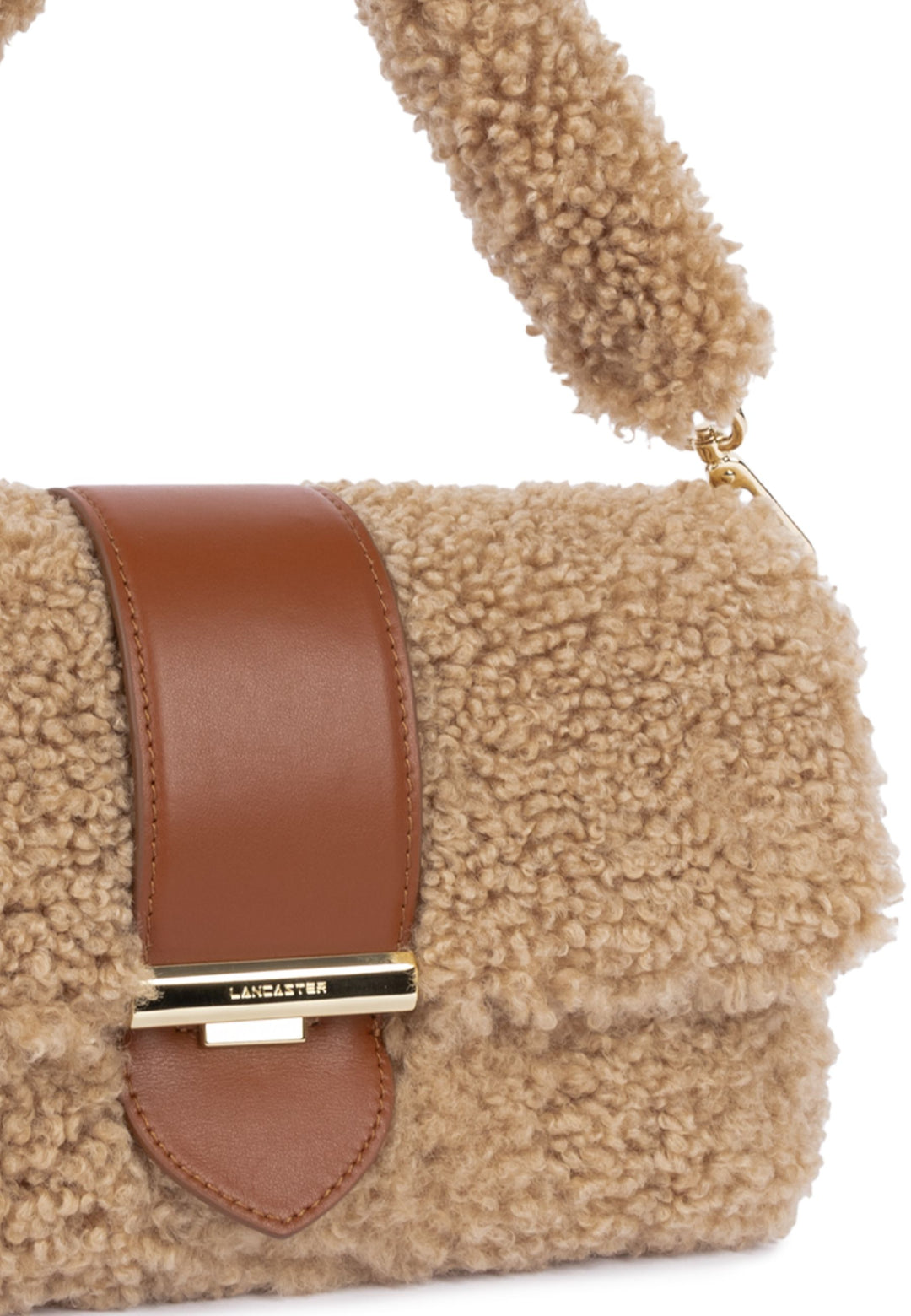Lancaster Bolsa trotteur A rabat Moumoute 518-023 Cognac