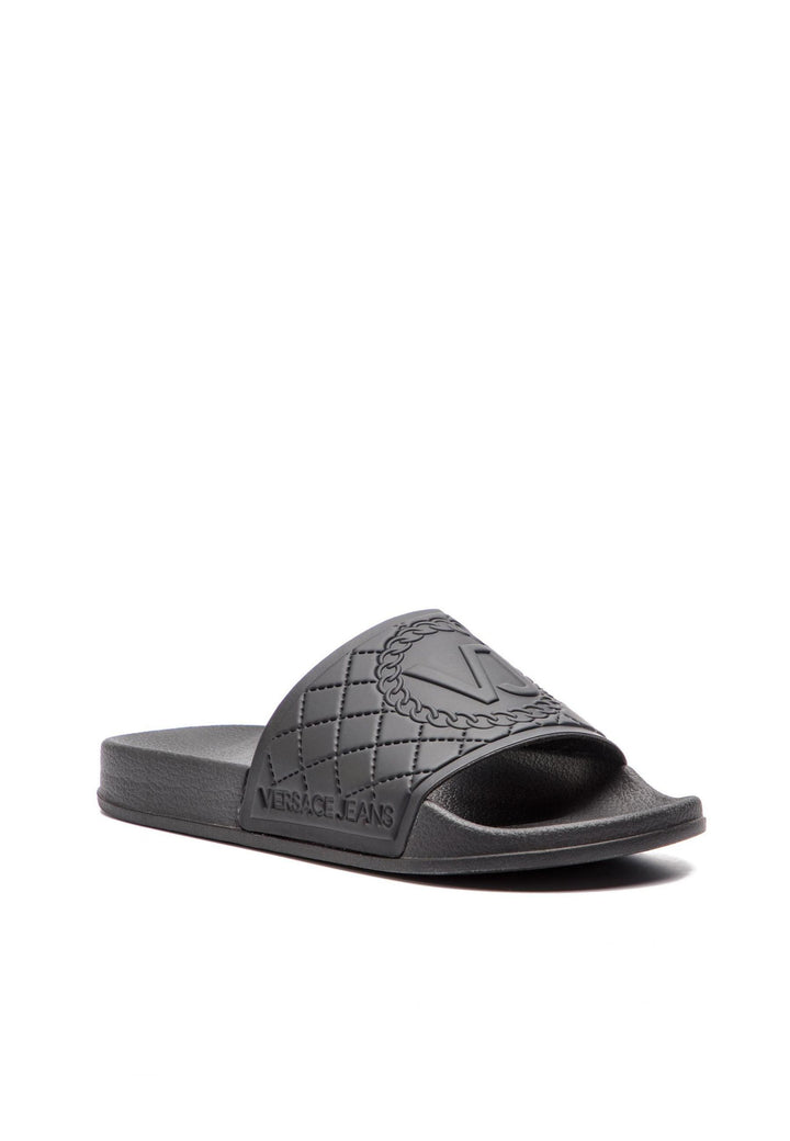 Versace Jeans Schong Schlappen E0VTBSQ4 Schwaarz