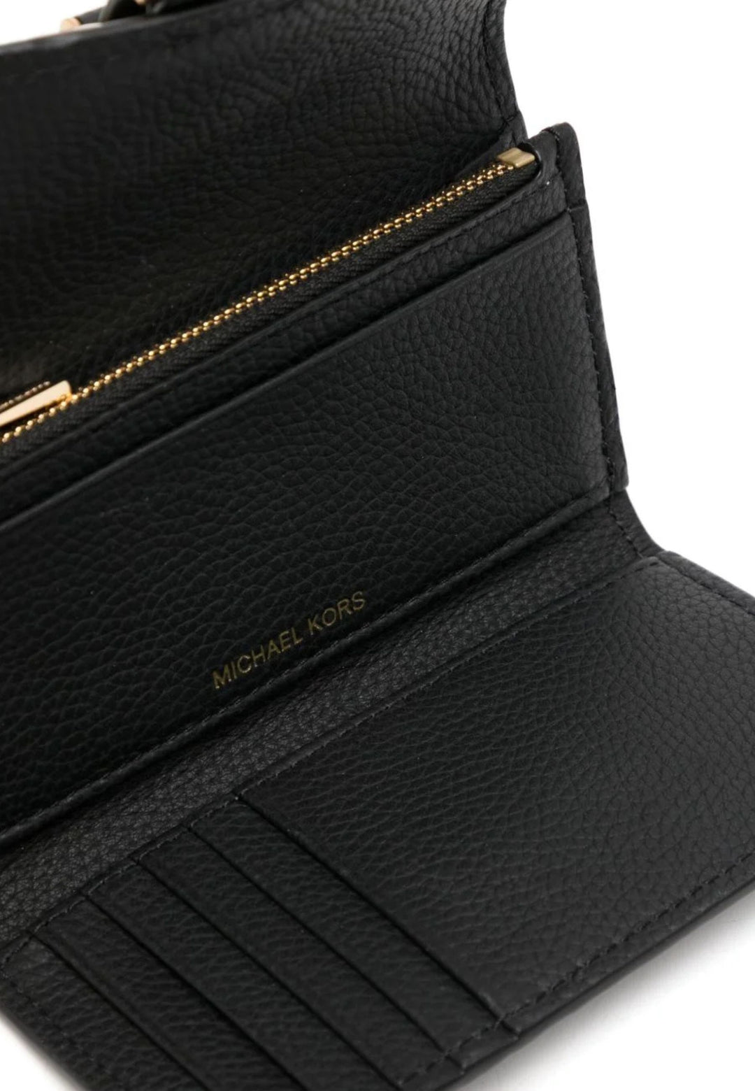 Michael Kors Geldbörse Nolita Leder Schwarz
