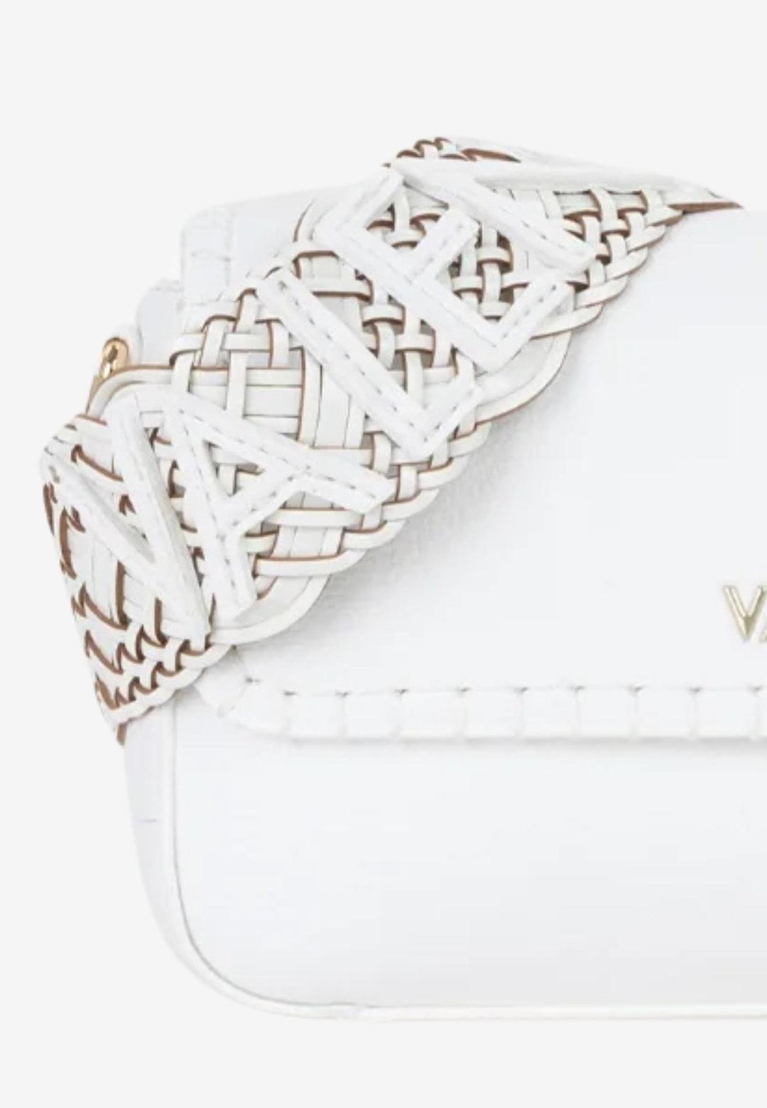 Valentino Ramenní taška Aleksandra VBS9W909 Off White