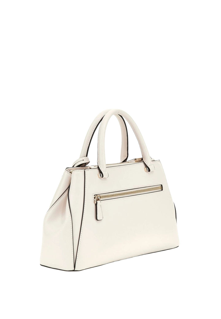 Guess Borsa a tracolla Anadela 3-Comp Bianco