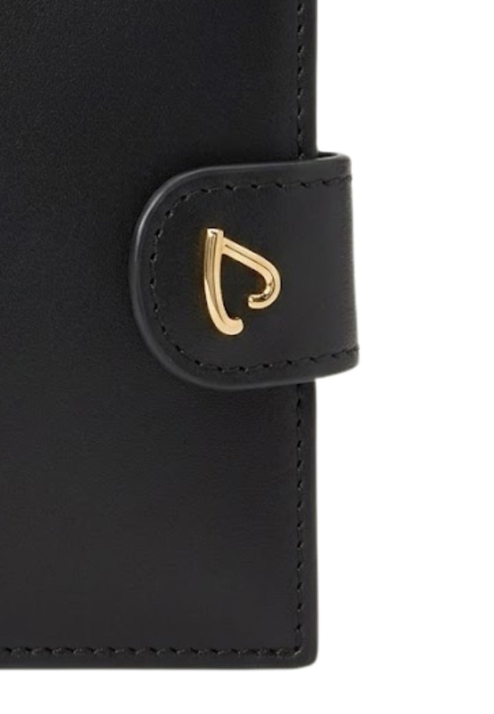Lancaster Etui na karty z zatrzaskiem Paris Philos Noir