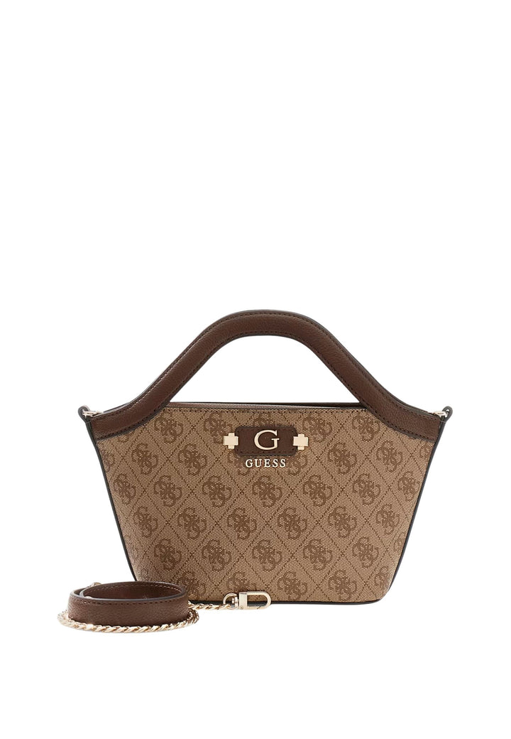 Guess Shopper-Beutel Lindsey Mini Latte Logo