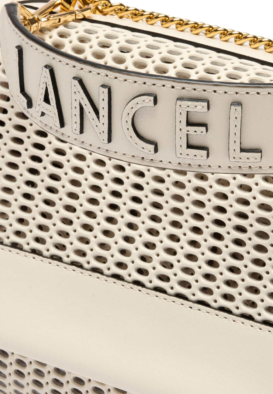 Lancel Borsa con patta M Ninon Animation Ajouree Neige Donna