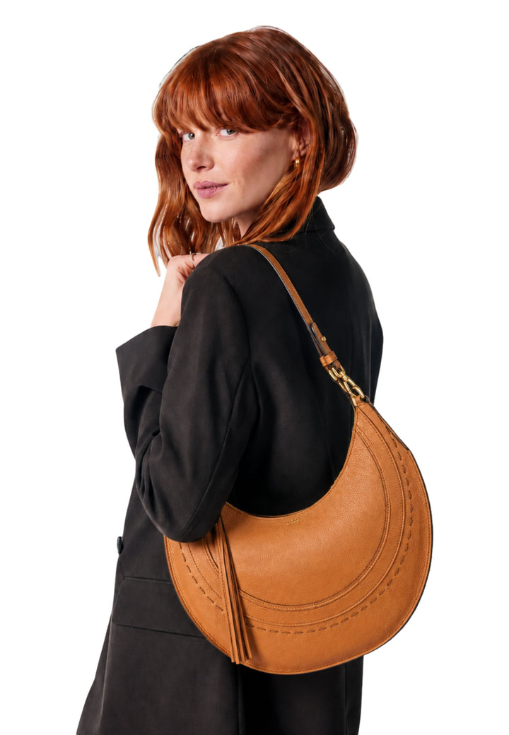 Lancel Hobo kabelka Hobohème M velbloudí