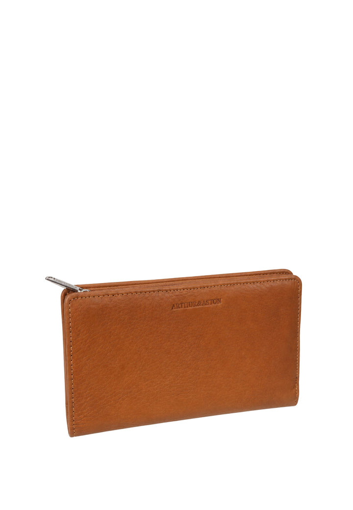 Arthur & Aston Pouzdro na karty Unisex, Muž, Žena 2528-295 Koňak