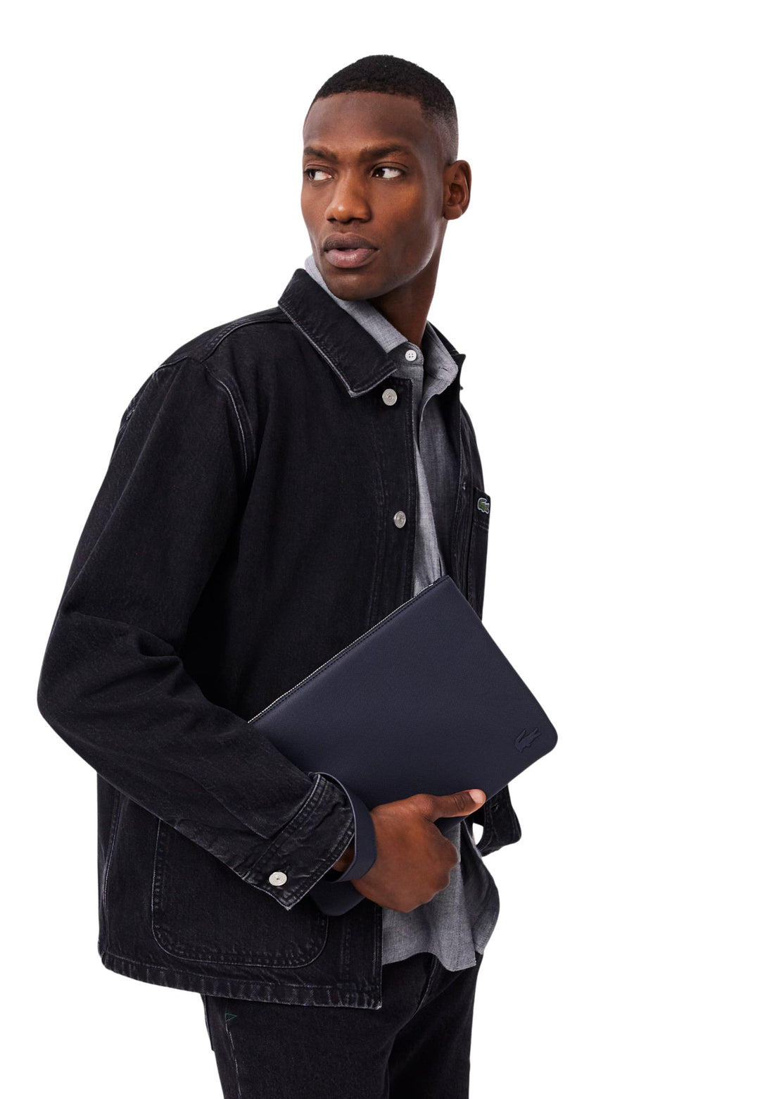 Lacoste Pochette Men S Classic Herr NH5082HC Blå