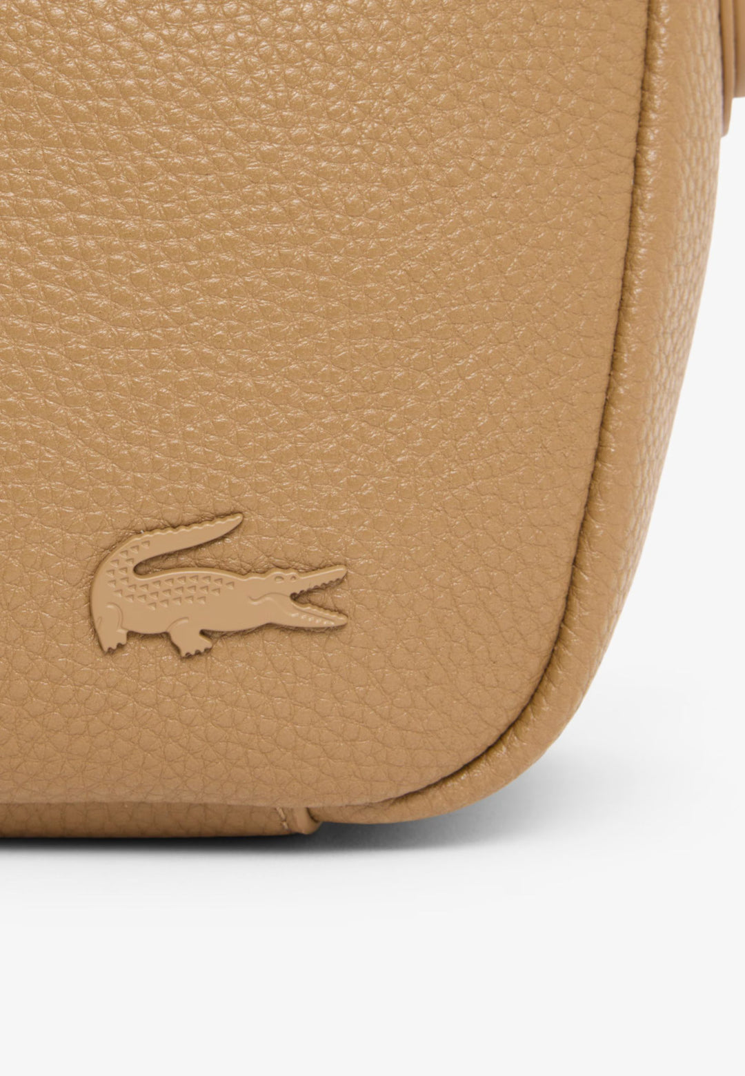 Lacoste Skuldertaske Magnus Brun Cookie Læder