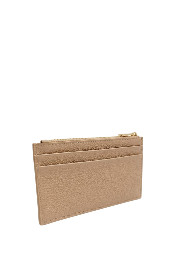Lancaster Portacarte Con zip Dune Beige Scuro