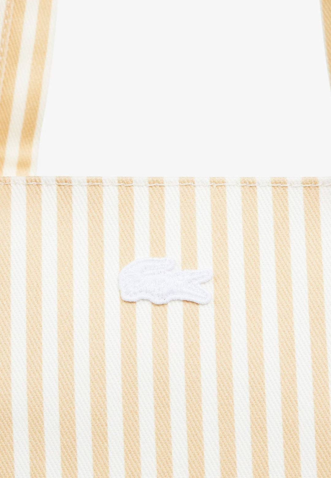 Lacoste Anna XL nákupní taška unisex přírodní bílá