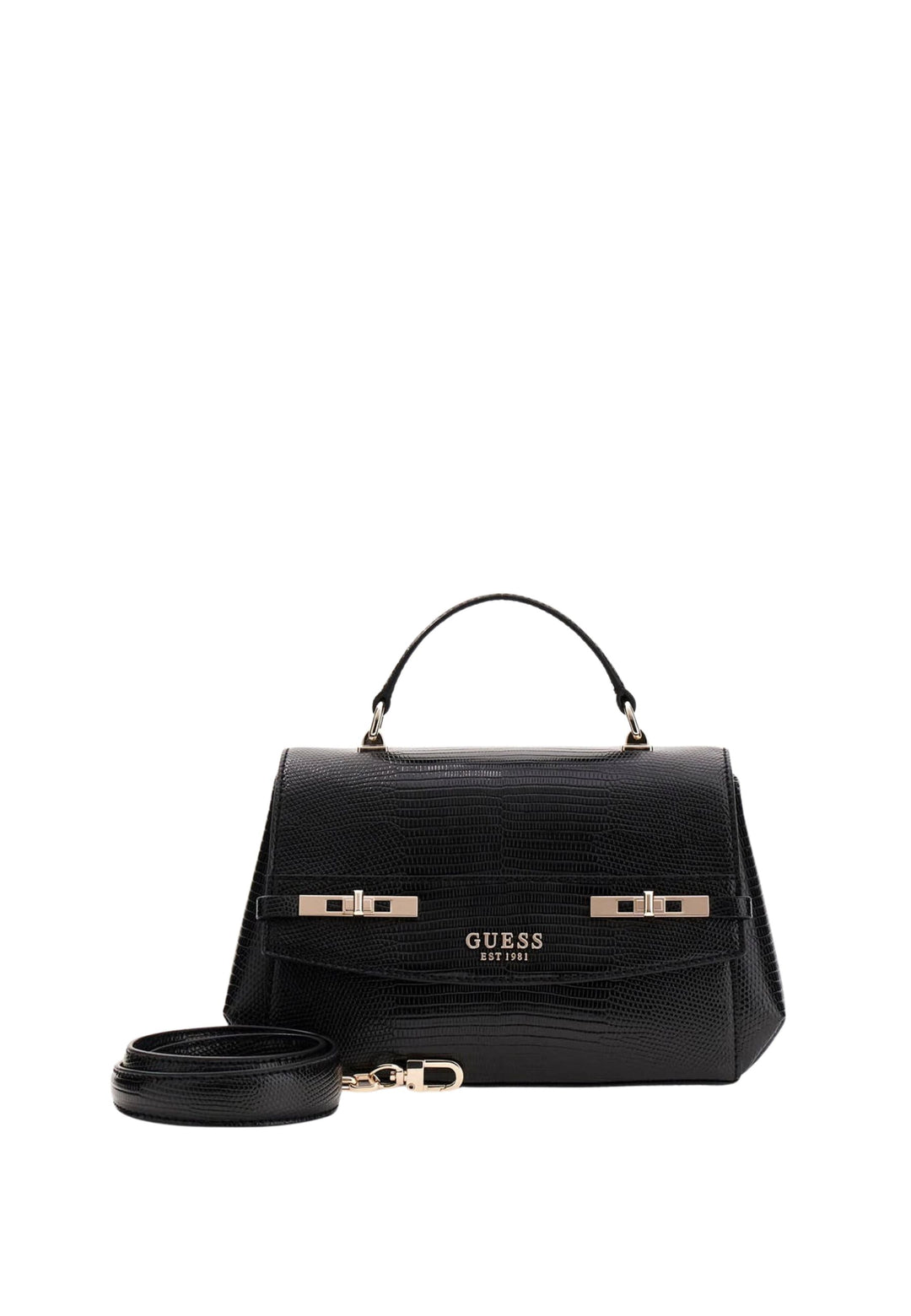 Guess Sac Bandoulière Melinda Triple Comp Black