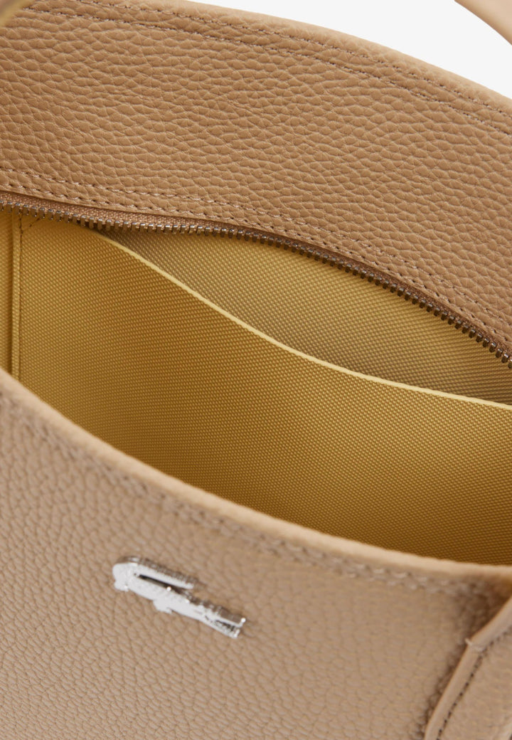 Bolso Tote vertical Lacoste Anna Viennois Soja