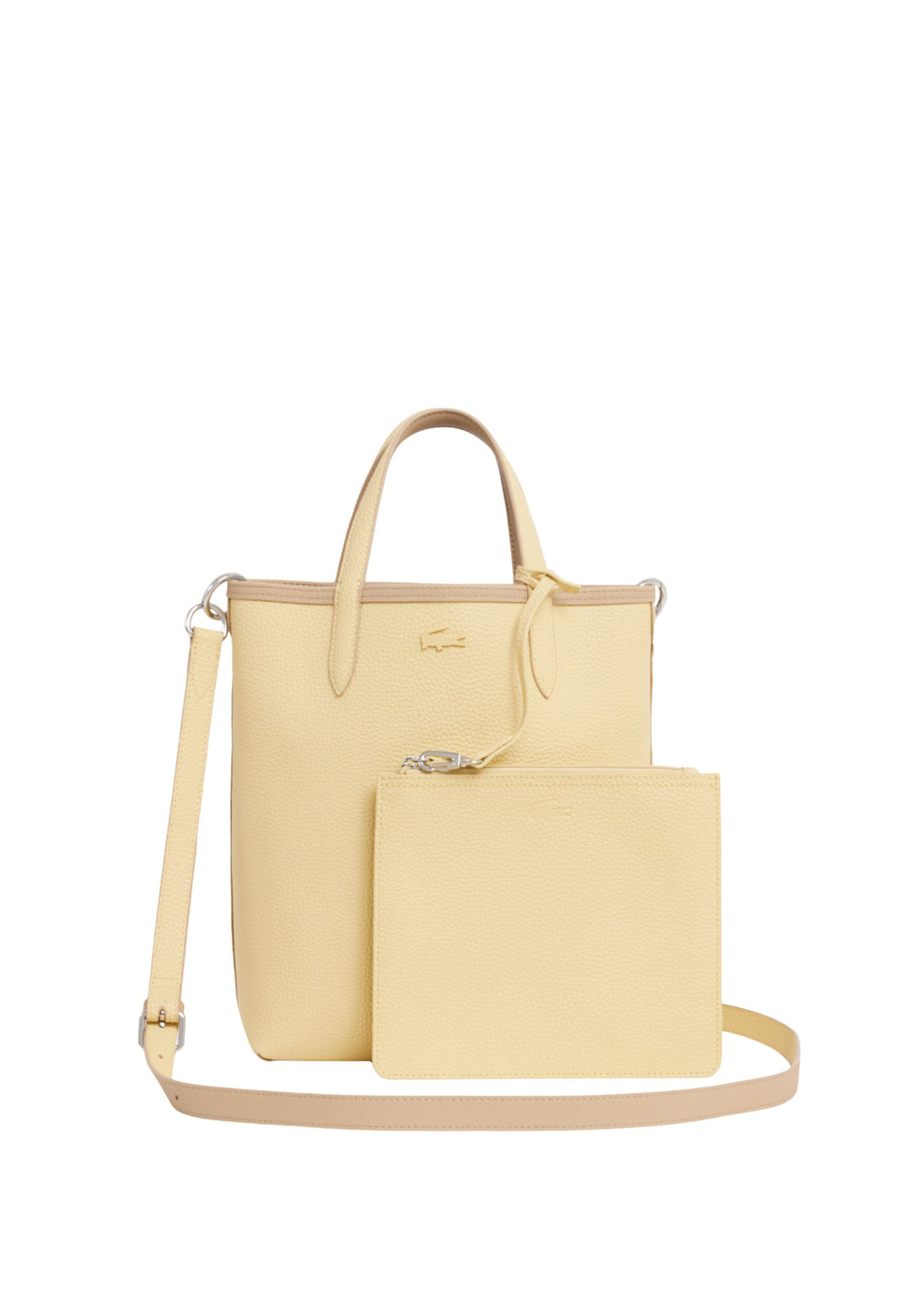 Lacoste Sac Vertical Anna réversible Anna Femme Viennois Soja