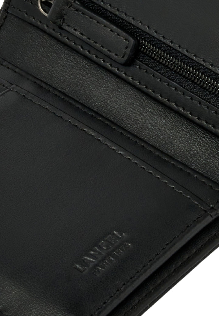 Portafoglio Lancel Leon Nero/Nero Uomo