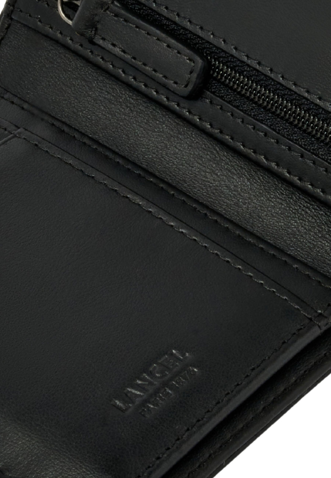 Portafoglio Lancel Leon Nero/Nero Uomo