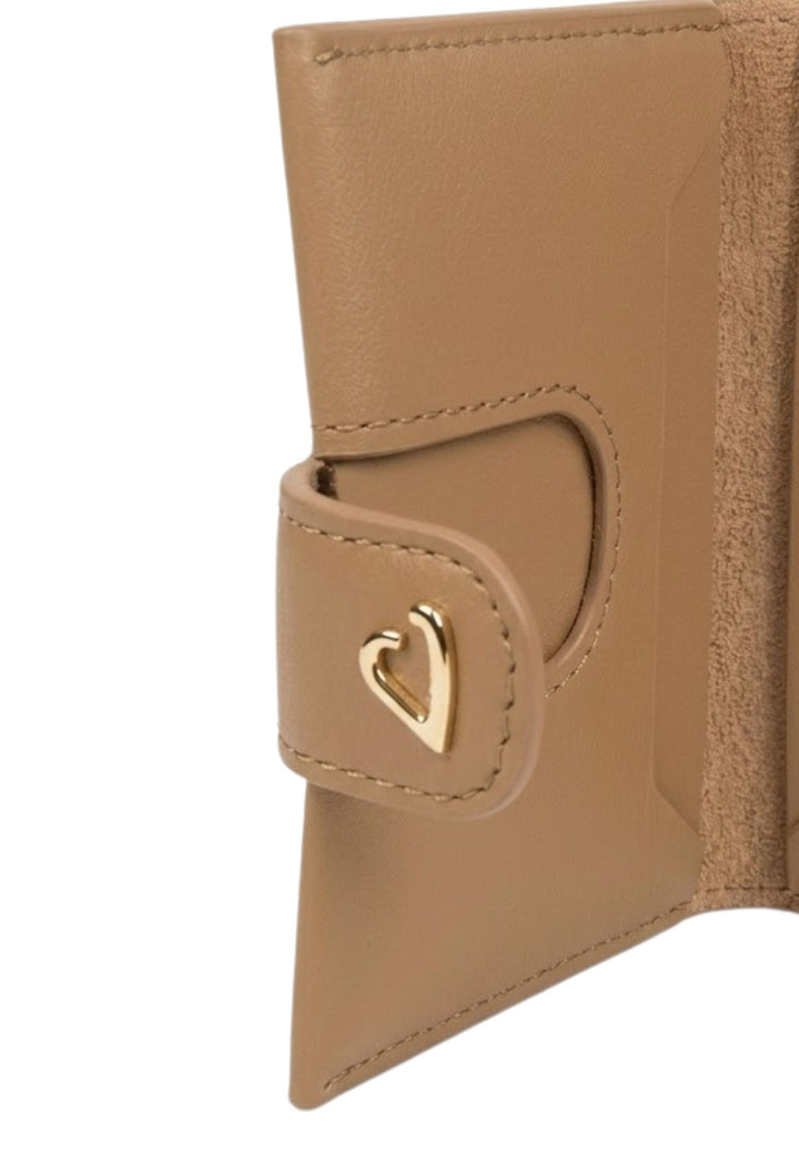 Lancaster Portacarte con bottone a pressione Paris Philos Praline
