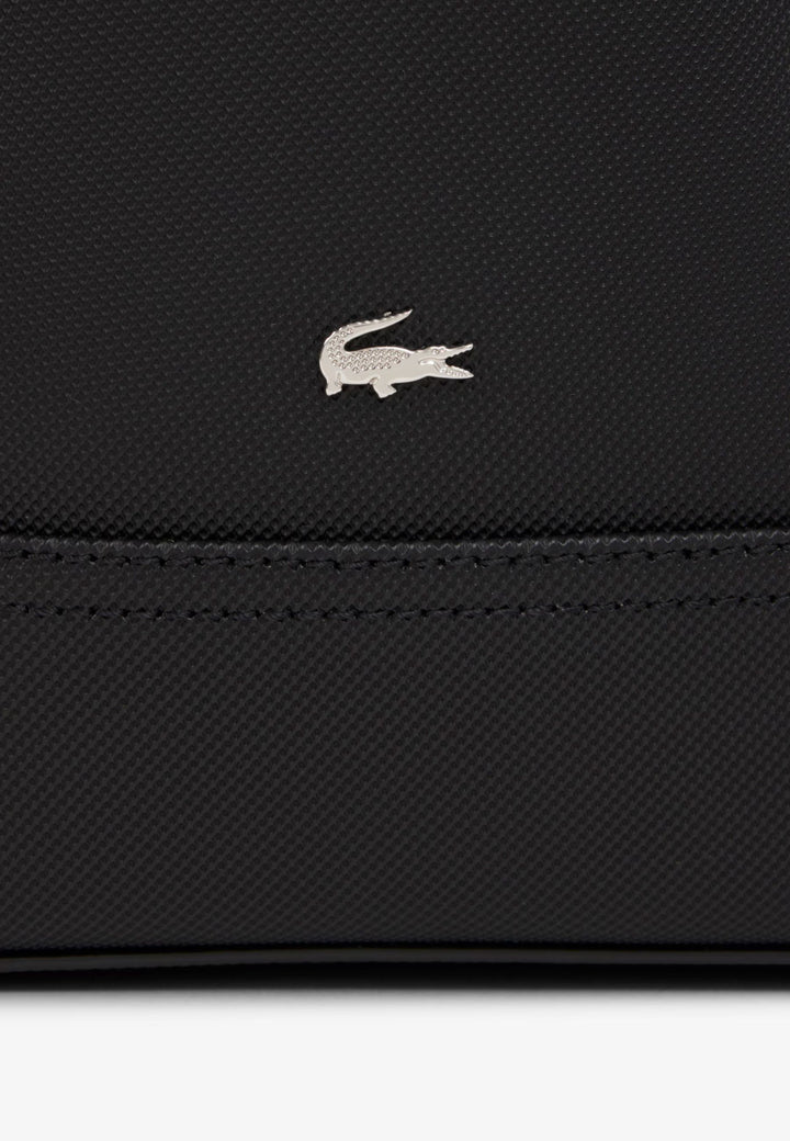Lacoste Men's Langon Backpack in Petit Piqué Black
