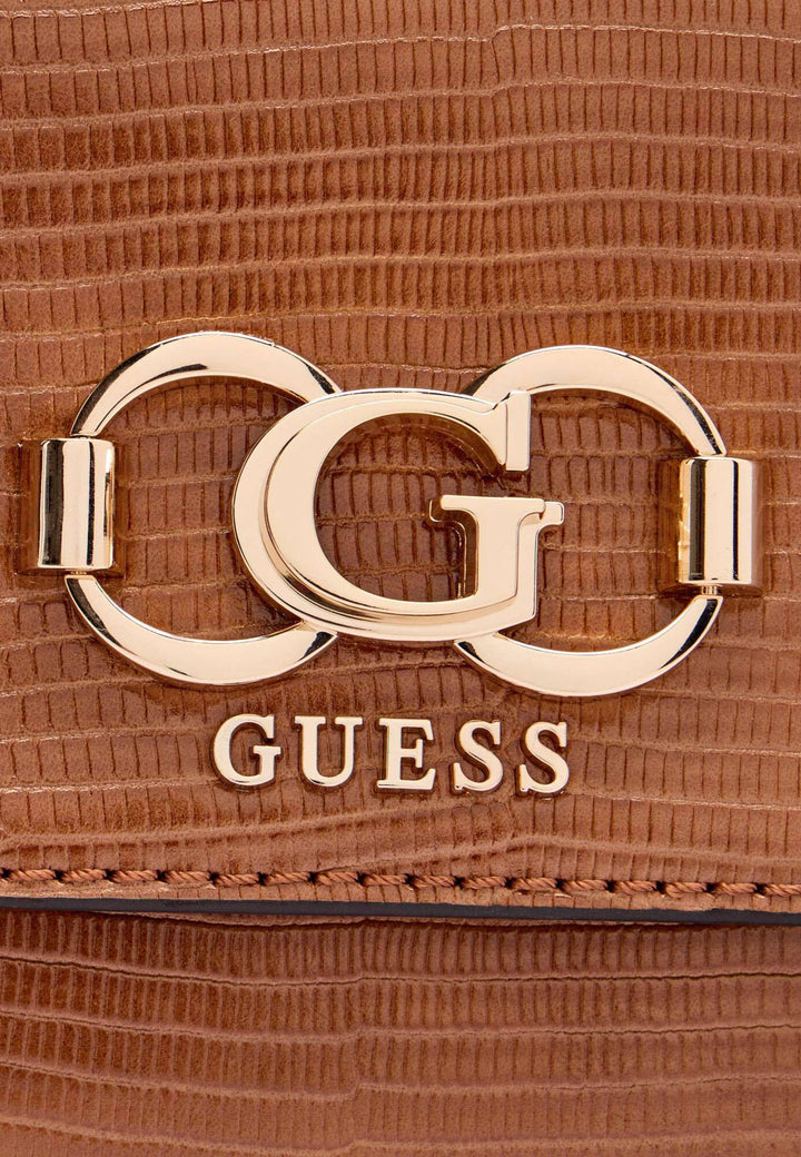 Guess Borsa a tracolla Anadela 3 Comp Satch Cognac