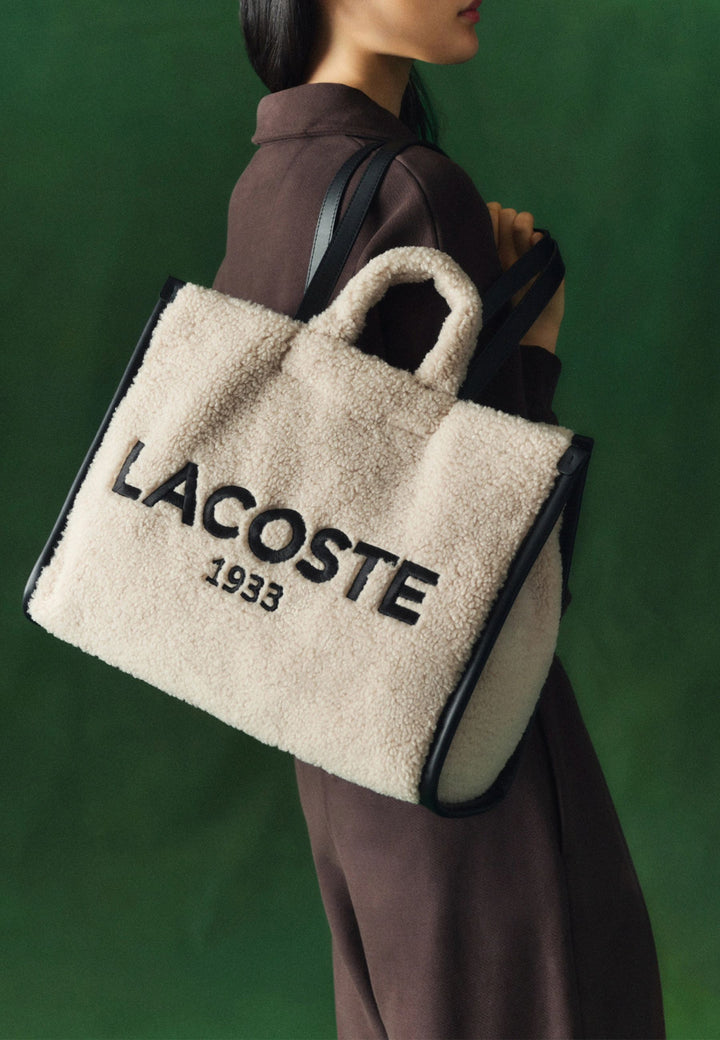 Lacoste Borsa Shopper grande Heritage Beige