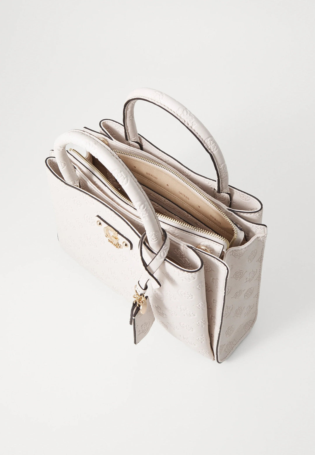 Guess Borsa a tracolla Gerty Girlfriend Sat Off White