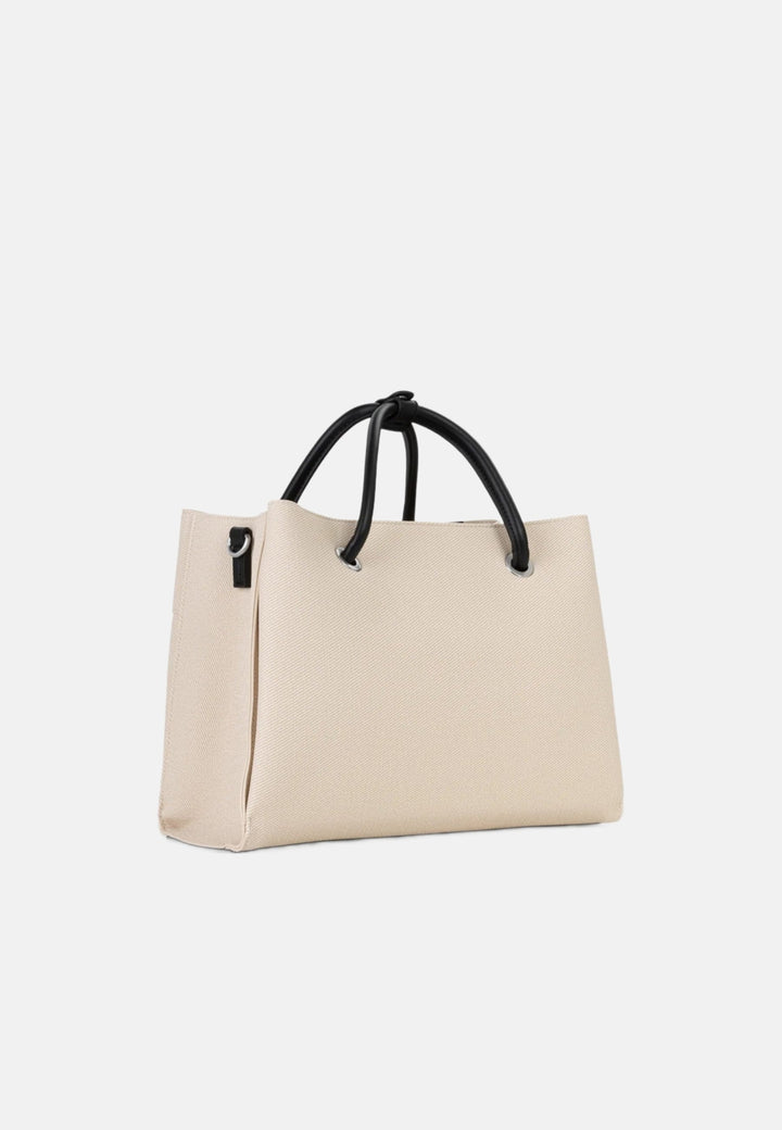 Valentino Borsa Shopper Alexia Summer Nero Donna Naturale/Nero