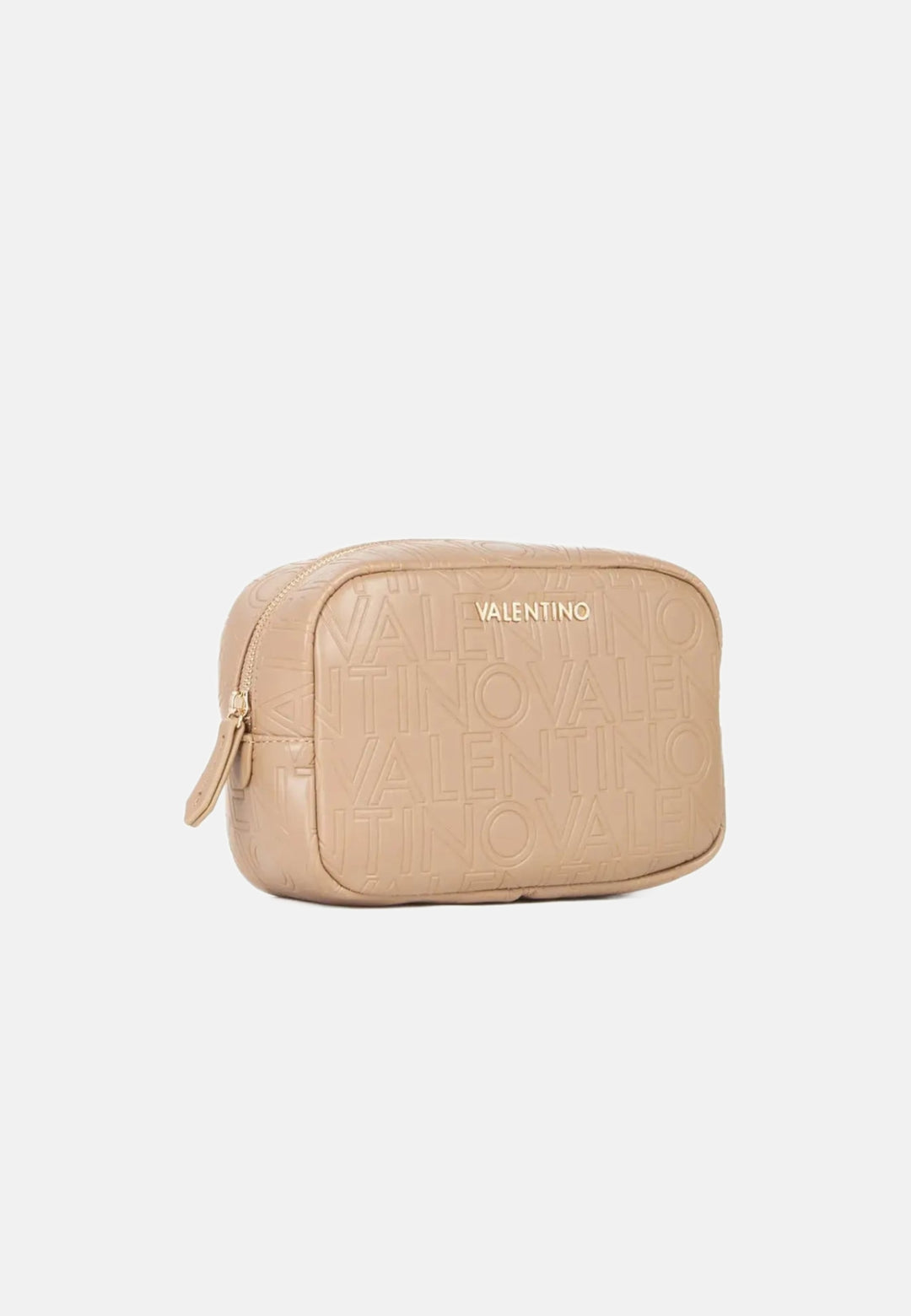 Valentino Pochette con zip Lio Re Beige
