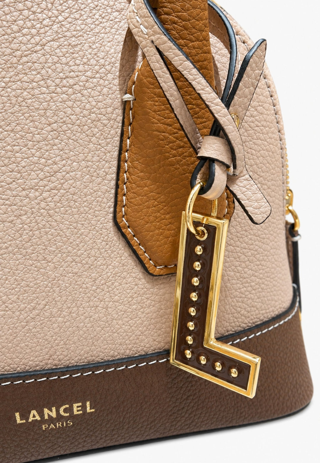 Lancel Mini Sac Bandoulière Bugatti Belleville Mco Cappuccino