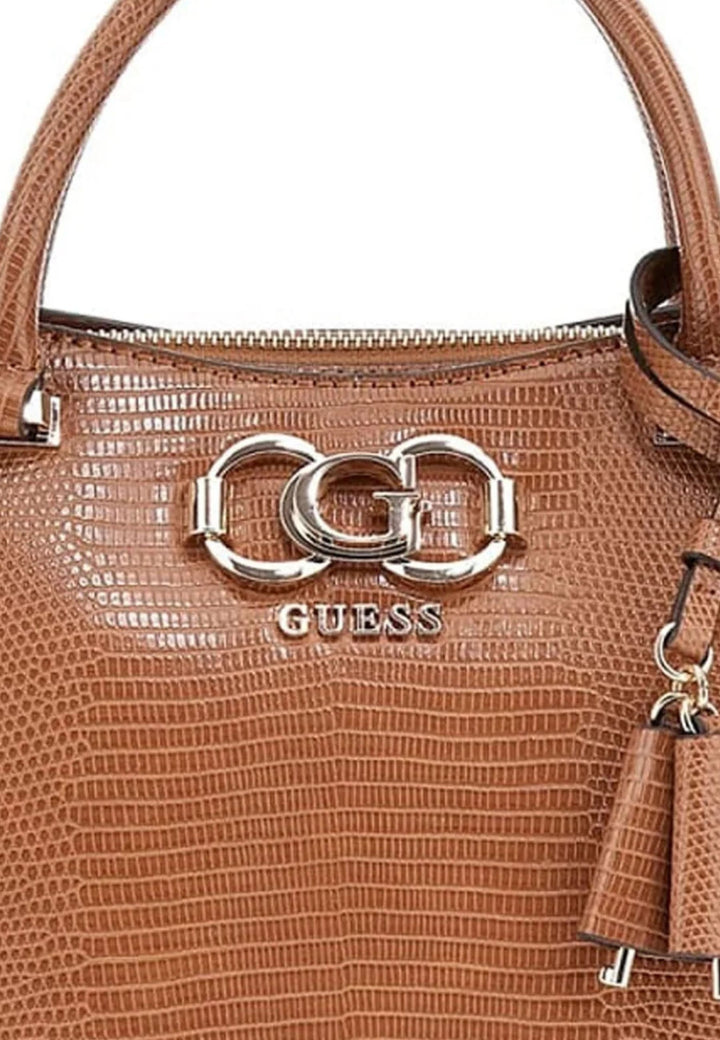 Guess Borsa a tracolla Anadela 3 Comp Satch Cognac