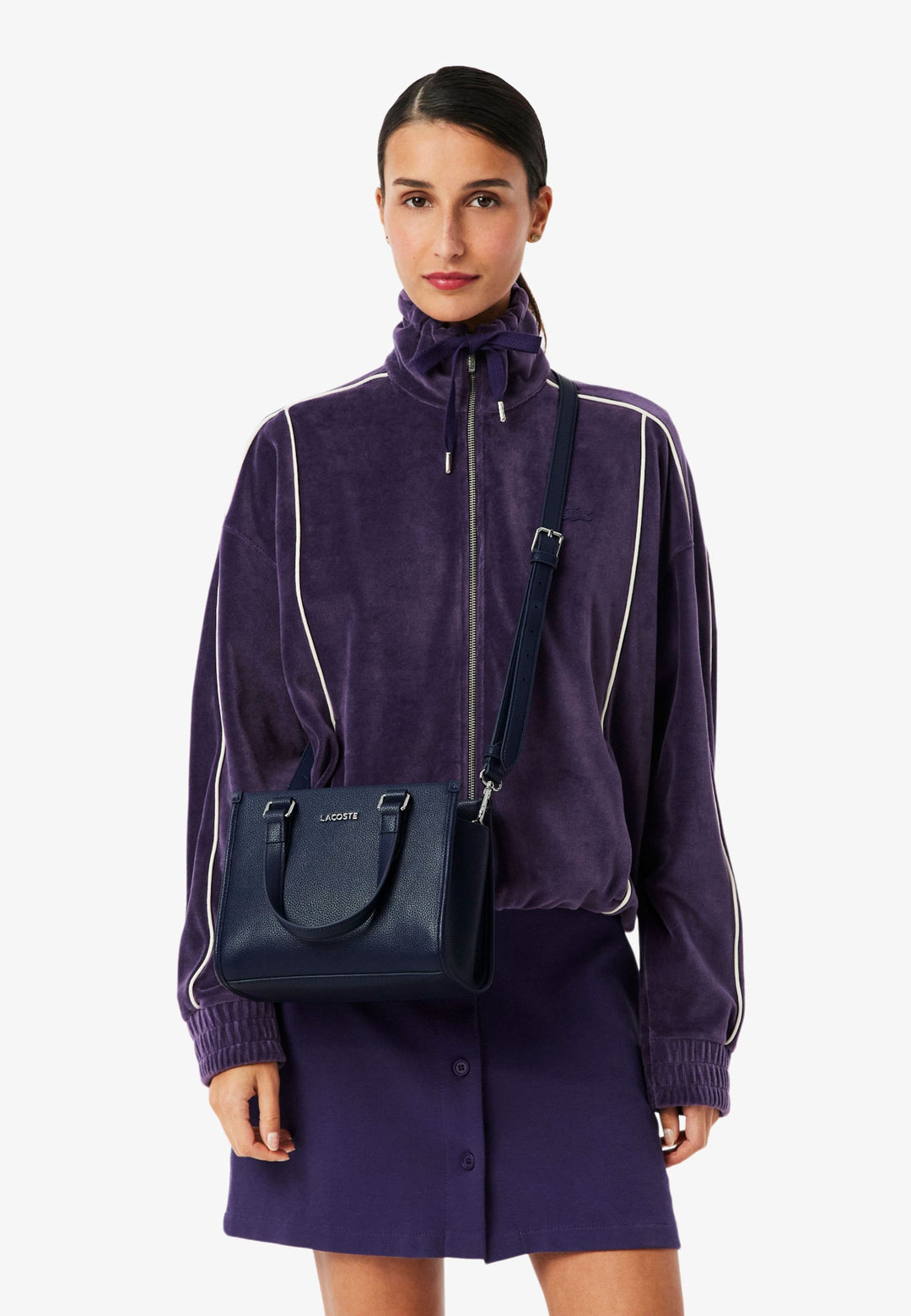 Lacoste Handväska Lacoste Elegance NF5149EG Marin 166