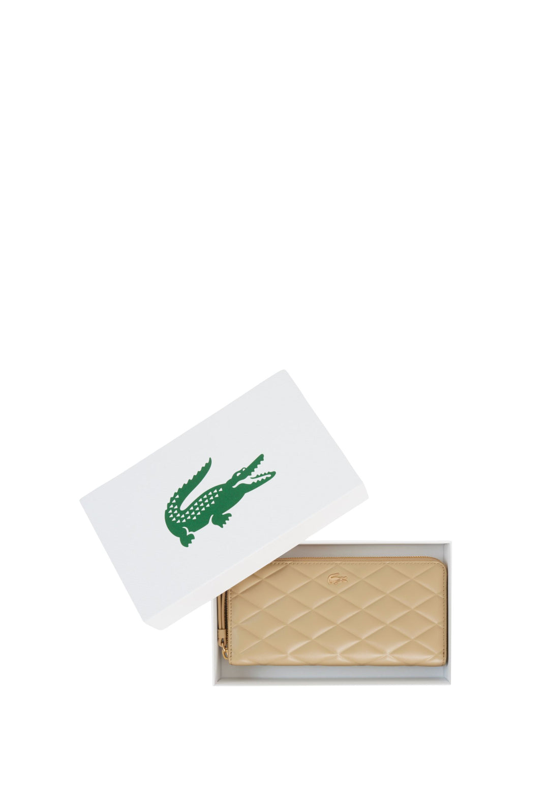 Lacoste Compagnon/Portefeuille Crocodelle Cuir Viennois