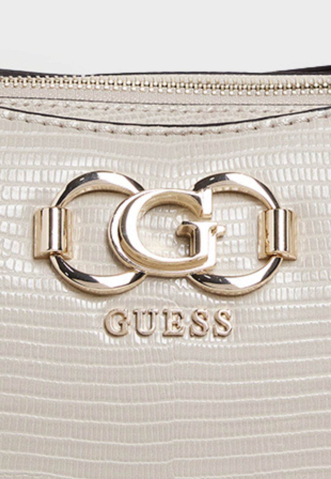 Guess Umhängentasche Anadela 3 Comp Satch Taupe KG962406