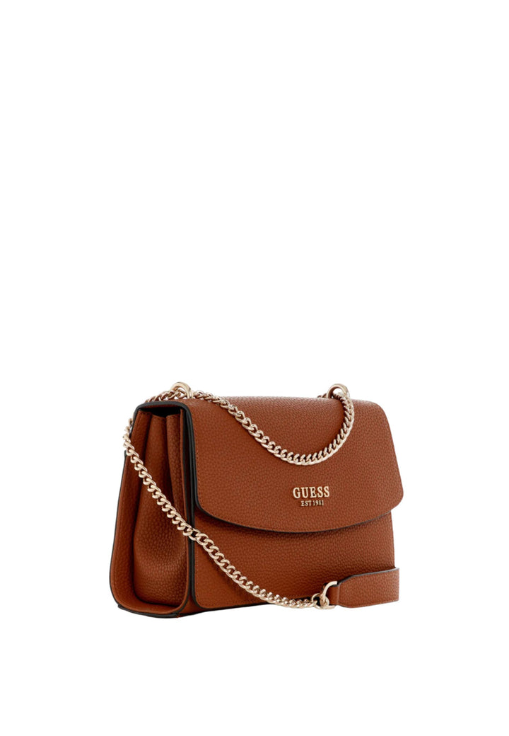 Guess Borsa a tracolla Calista Top Zip Shou Caramel