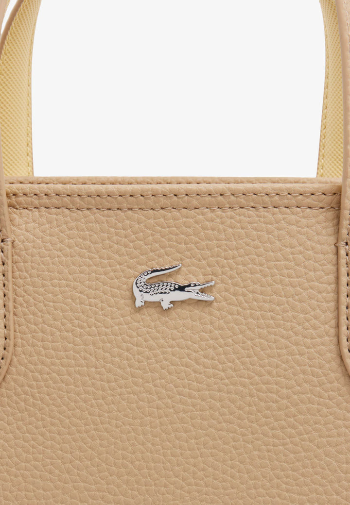 Bolso Tote vertical Lacoste Anna Viennois Soja