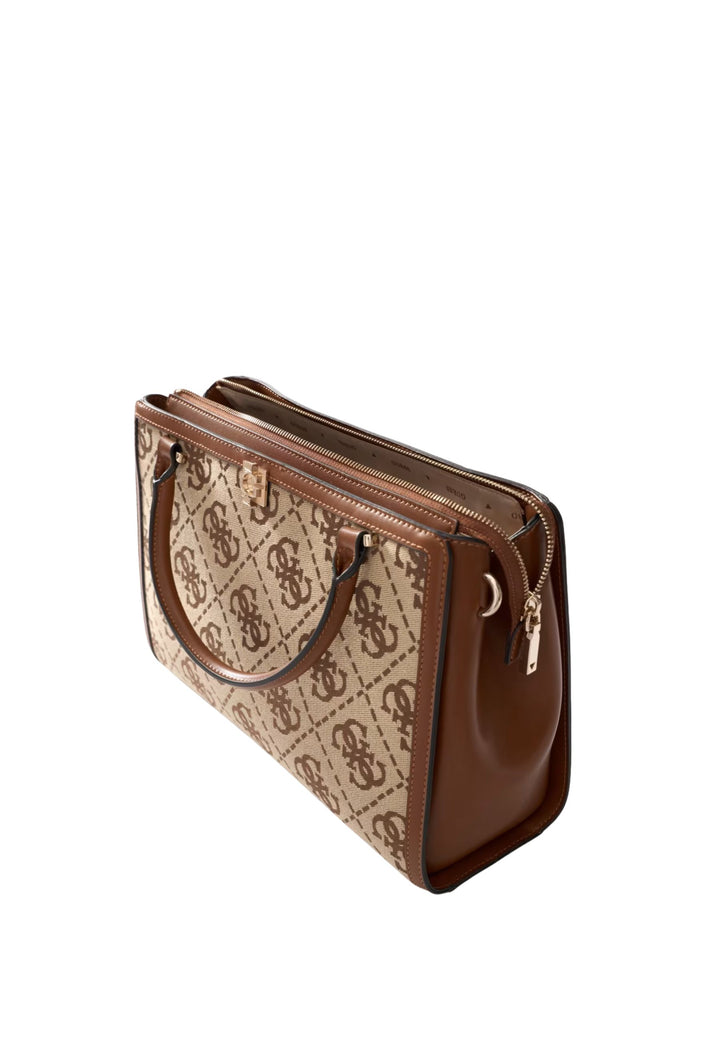 Guess Käekott Audrey Monogramme Latte Logo