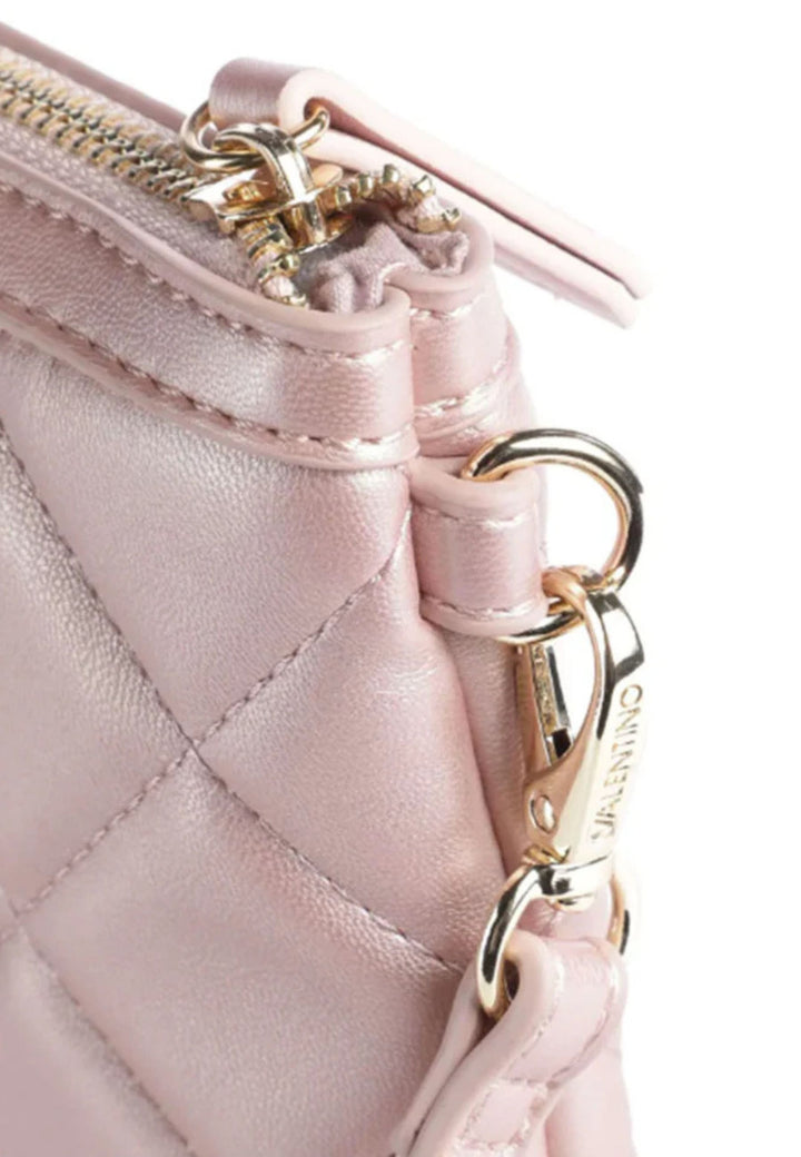Valentino Ada Crossbody Bag Rosa Metallizzato