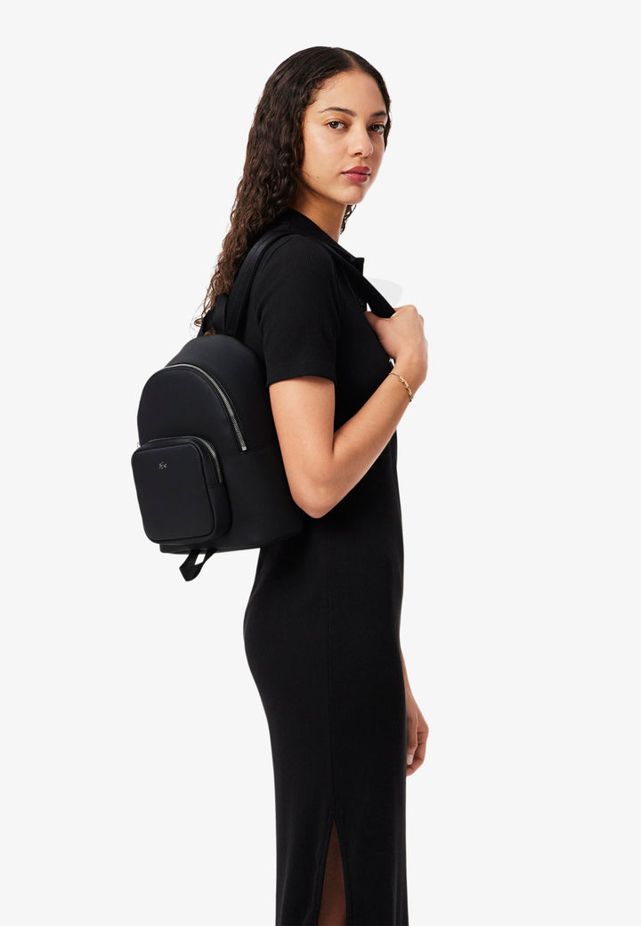 Lacoste Zaino Donna Daily City Nero