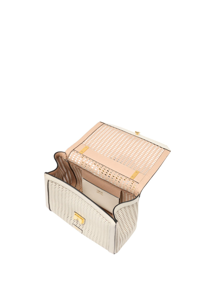 Lancel Borsa con patta M Ninon Animation Ajouree Neige Donna