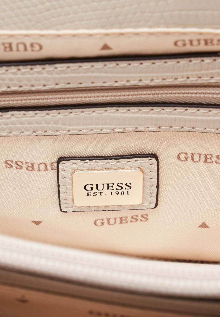 Guess Borsa a tracolla Anadela 3 Comp Satch Taupe
