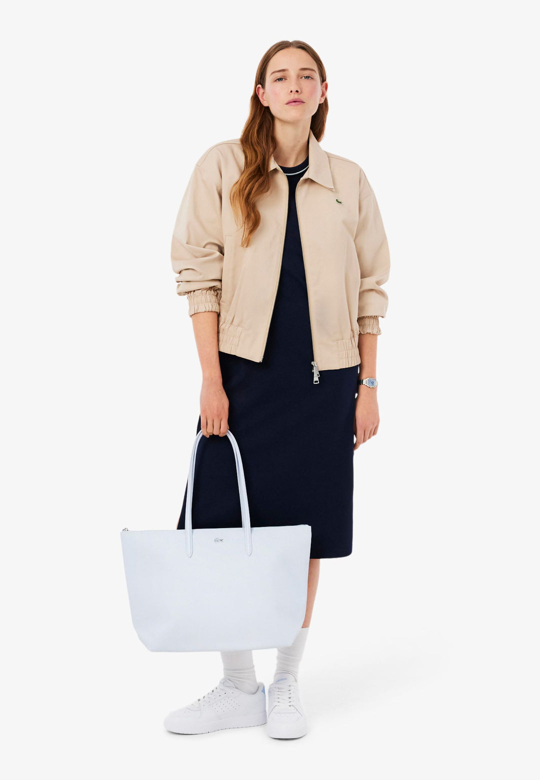 Lacoste Sac Cabas L.12.12 Concept Bleu Phoenix
