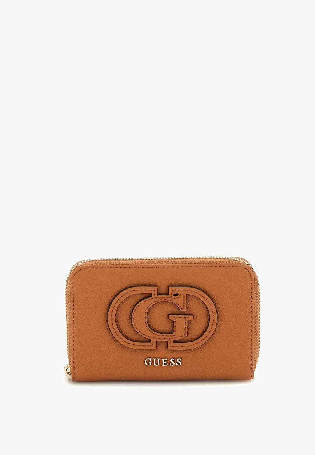 Guess Portafoglio da viaggio / Portafoglio Eco Ali Slg Small Zi Cognac